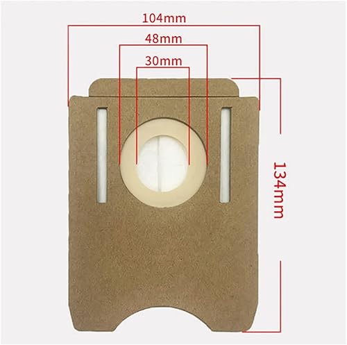 Miniatura 3 de Accesorios automáticos para bolsas de polvo compatibles con Midea S8 S8 + robot aspirador automático piezas de repuesto bolsas de polvo (color  24