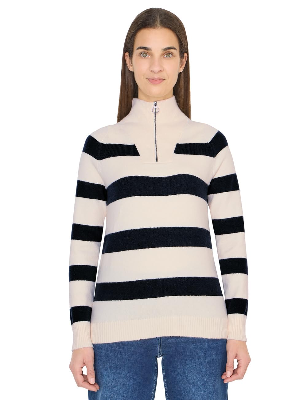 Cecil Damen 3017498 Gestreifter Pullover (1er Pack)