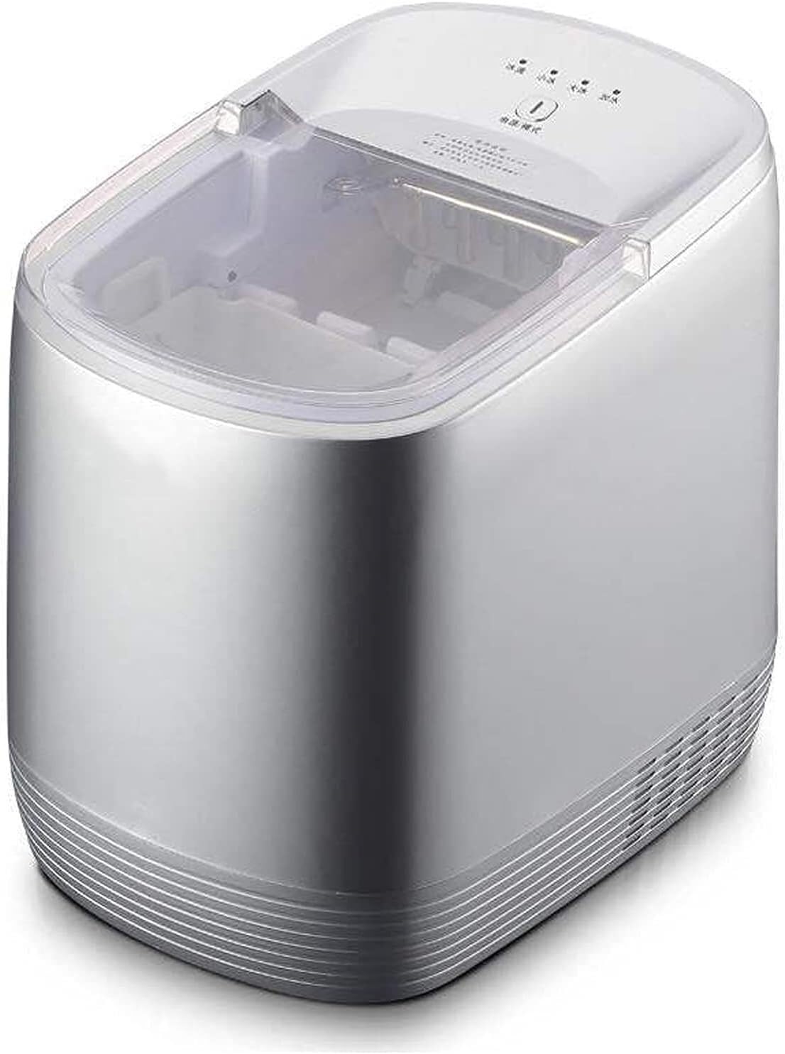 Cubetti di Ghiaccio for fabbricatore di Ghiaccio Portatile, utilizzati for fabbricatore di Ghiaccio in Miniatura da Tavolo, fabbricatore di Ghiaccio, a Basso Rumore (Color : Gray)