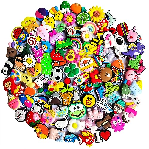 Nityunn Schuhanhänger für Clogs, verschiedene zufällige...