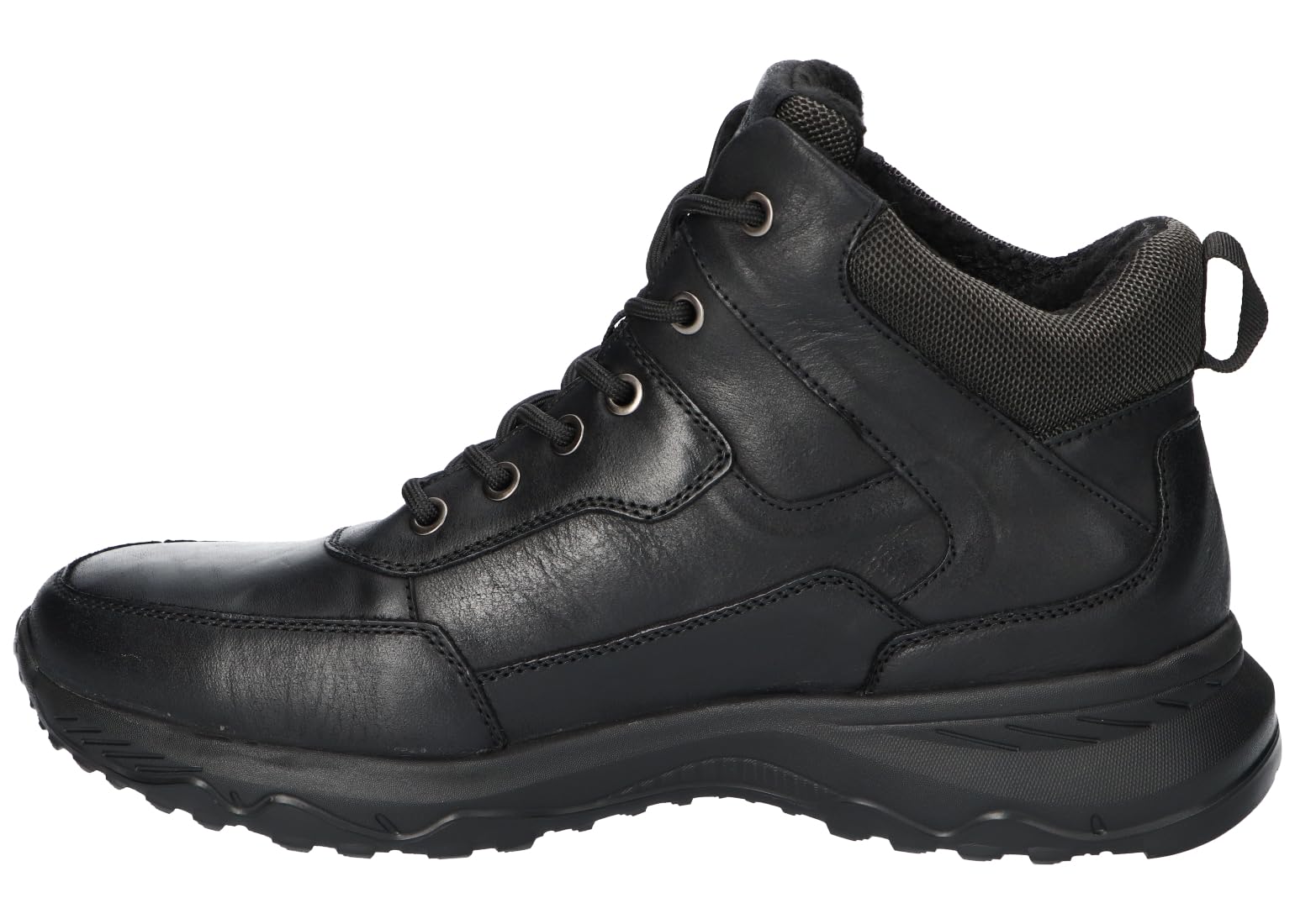CY164 TRAPERY TREKKINGI BUTY ZIMOWE SKÓRZANE MĘSKIE BK 42