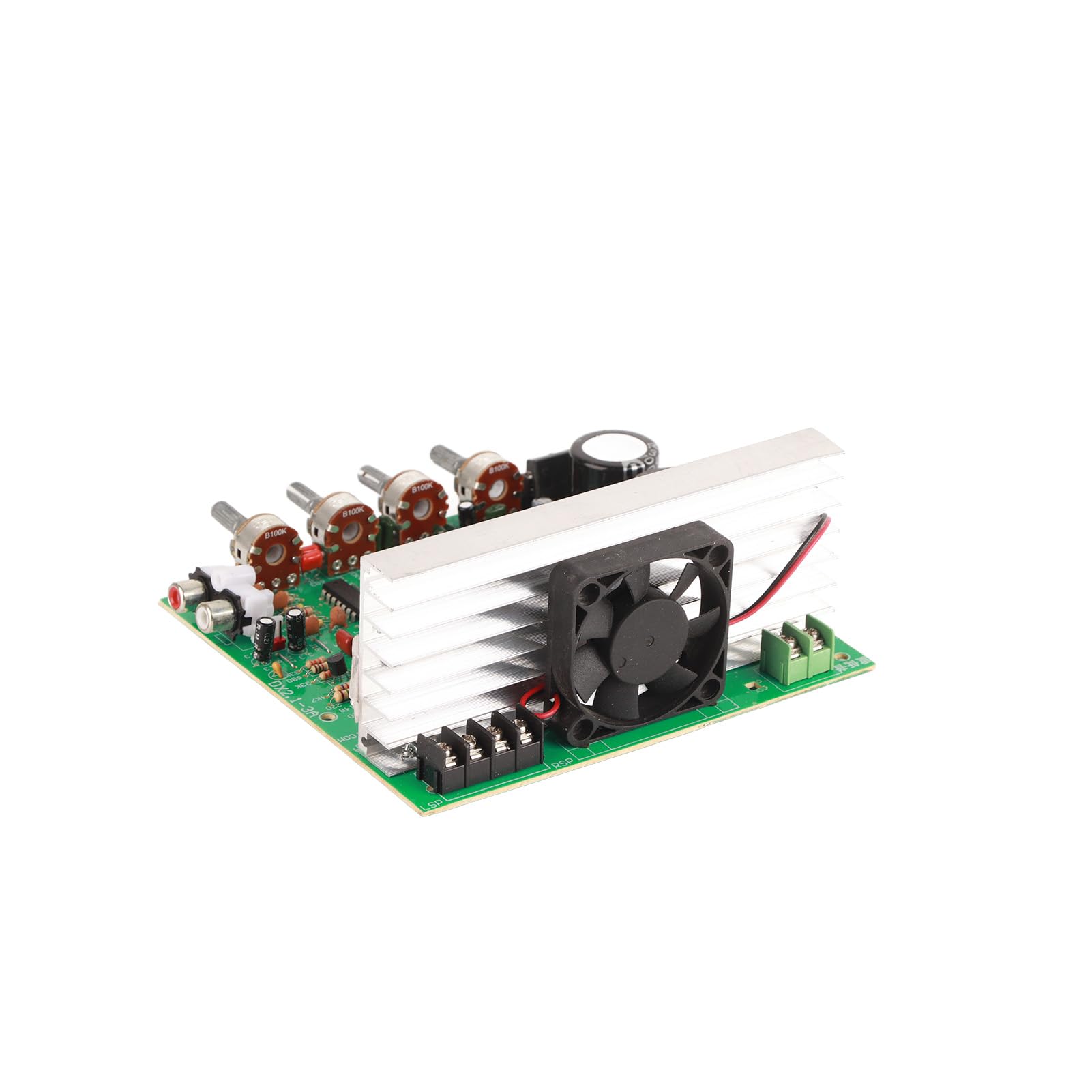 2.1 Channel Amplifier Board, Power Amplifier Board 300W High Power 2.1 Channel Subwoofer Volume Potentiometer, Electronic Component Audio Amplifiers