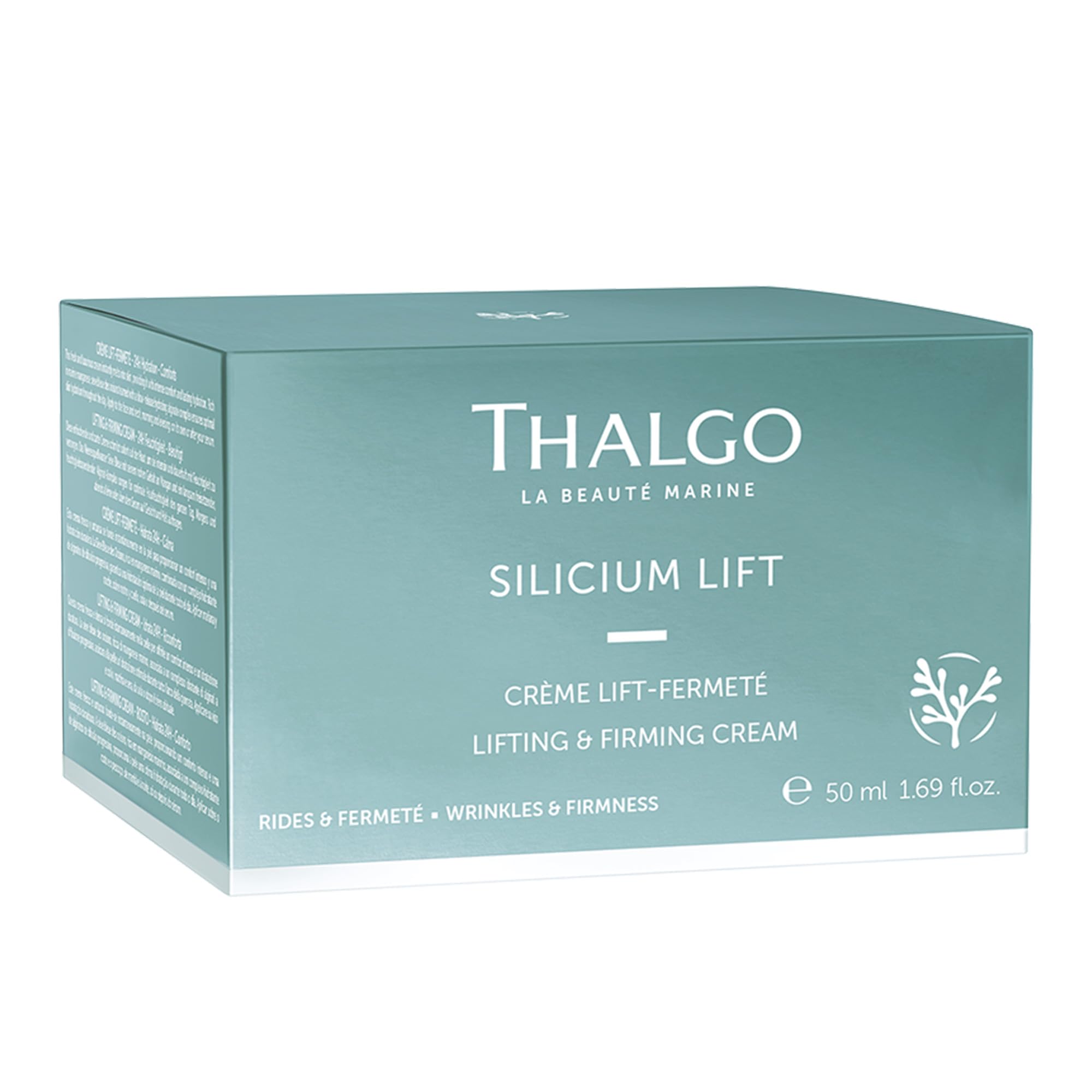 THALGO Silizium Lift Creme, 50ml, Lifting & Firming Cream feuchtigkeitsspendende Creme mit marinem Siliziumkomplex