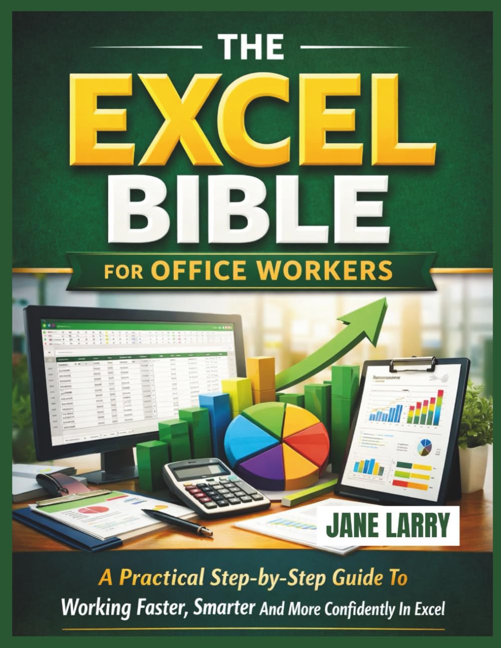 THE EXCEL BIBLE FOR OFFICE WORKERS: A PRACTICAL STEP-BY-STEP GUIDE TO WORKING FASTER, SMARTER AND MORE CONFINDENTLY IN EXCEL