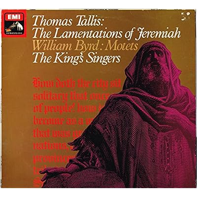 TALLIS - LAMENTATIONS OF JEREMIAH / BYRD - MOTETS LP