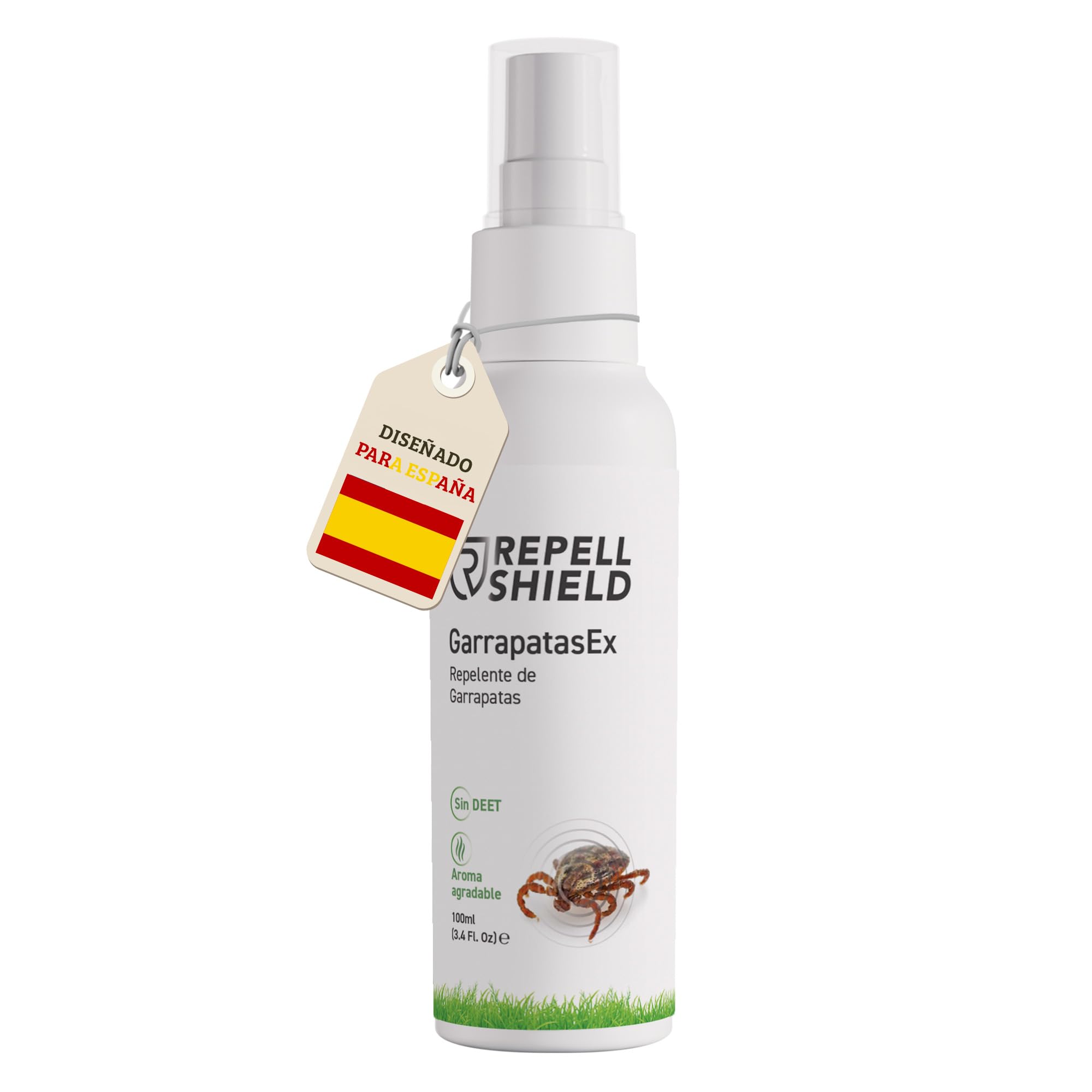 RepellShield® Spray Repelente Garrapatas Humanos y Pulgas -250ml- Uso Interior y Exterior - No Mancha - Aplica en Ropa, Calzado, Textiles, Hogar, Jardín - Antipulgas Natural con Tomillo y Geraniol — view 11