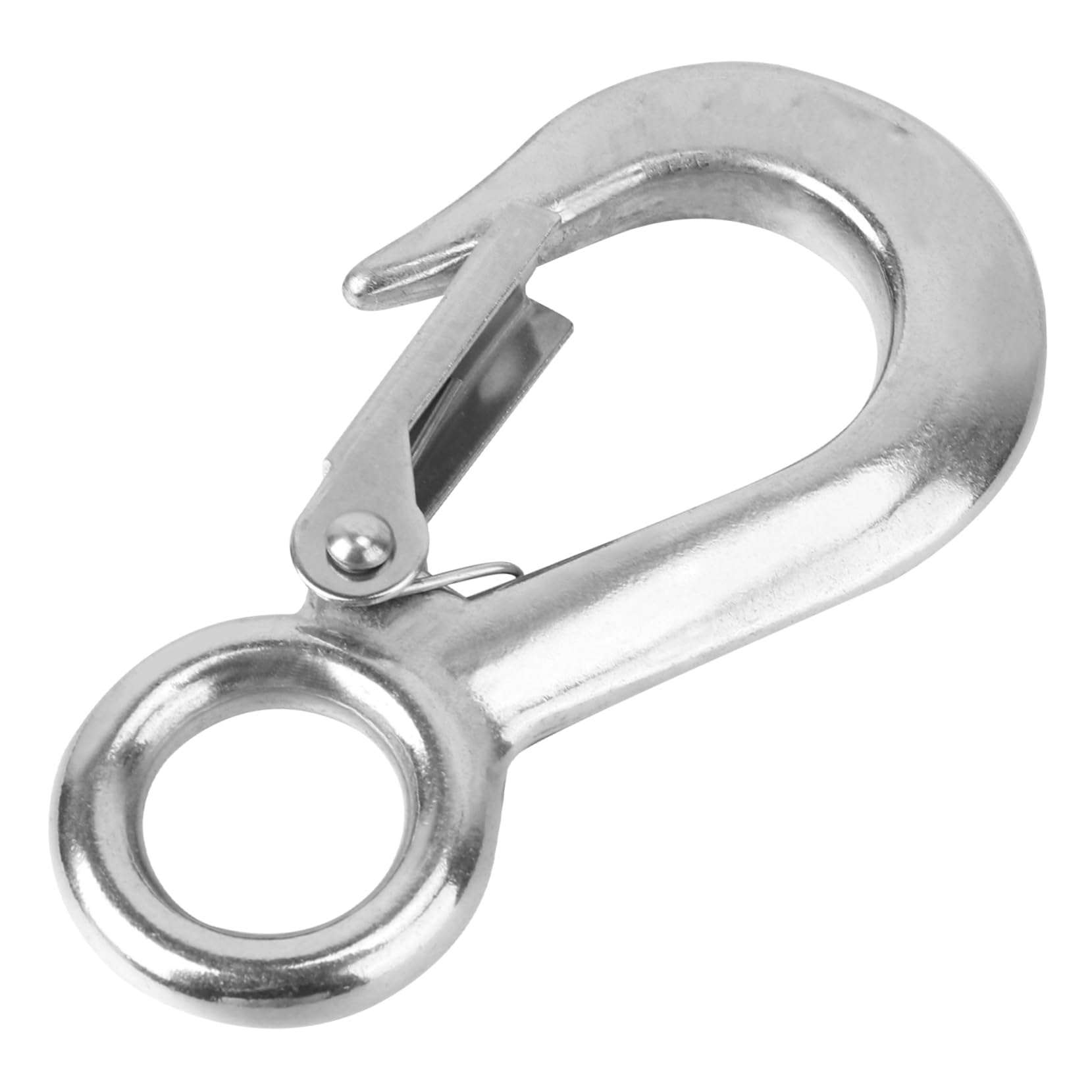 Alipis 1Pc Heavy Duty Stainless Steel Lifting Hook Simple Slip Cargo Hook for Outdoor Construction and Engineering Use Material with Strong Bearing Capacity