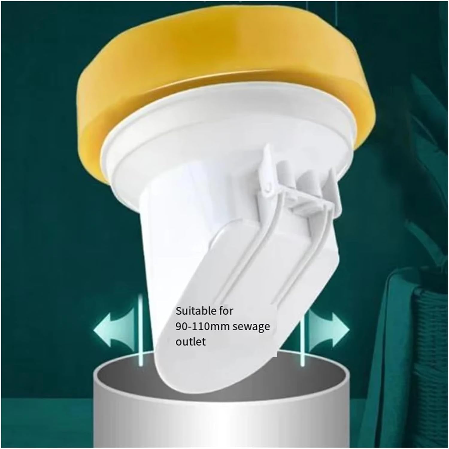 自動閉鎖式トイレフランジシールリング防臭プラグチェックバルブ床排水シールリングユニバーサル防臭継手