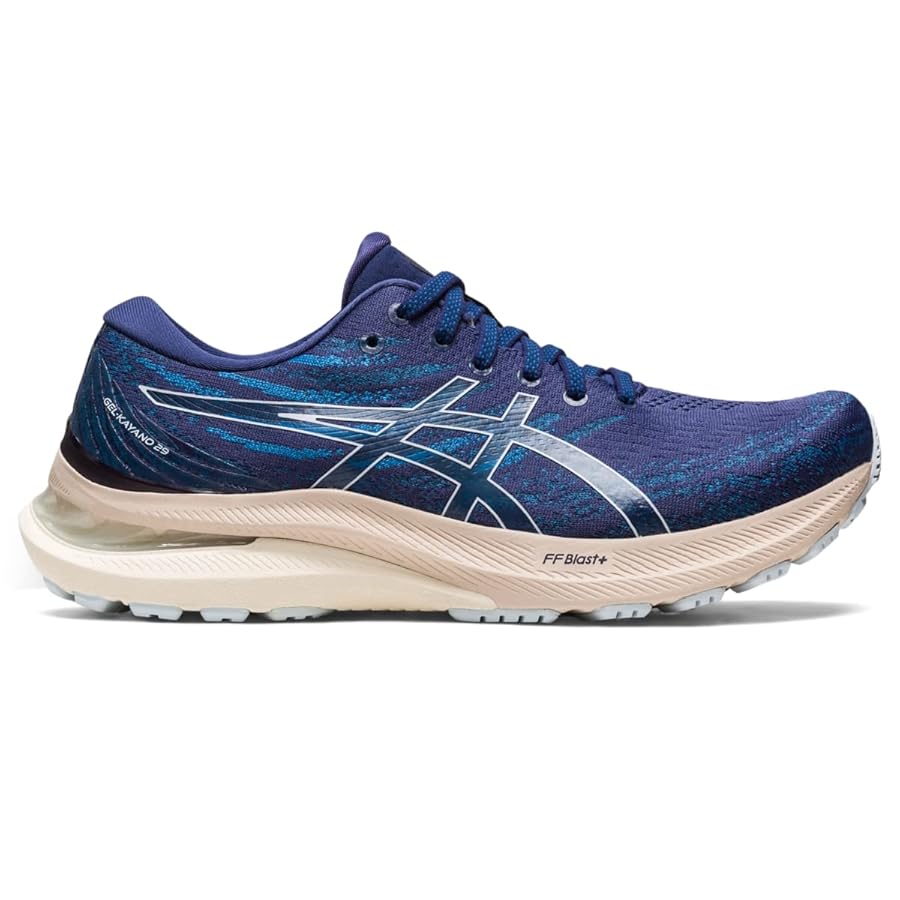 ASICS Kayano 29 Road Running Shoe for Men Black White