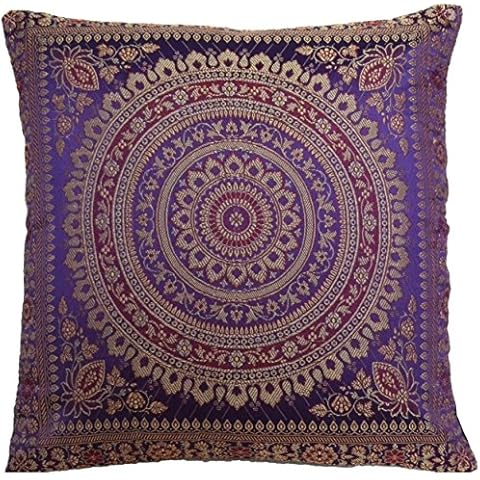 Original Kikan Silk Banarsi Cushion Covers Cover