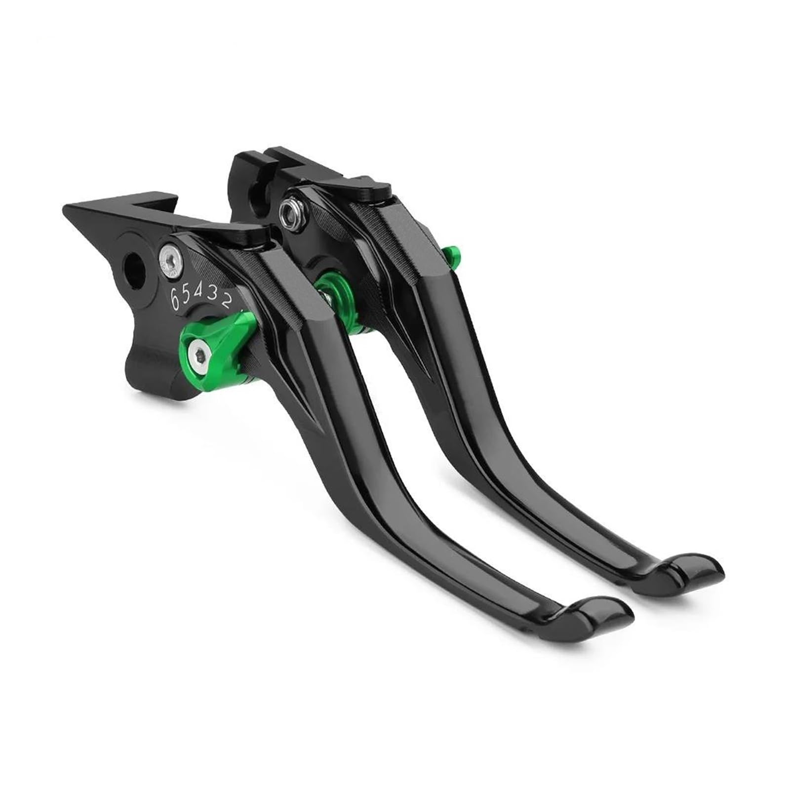 RVEVFBKBAL Motorcycle Brake Clutch Levers for Ninja500 Z 500 Z500 SE 2024-2026(Black Green)