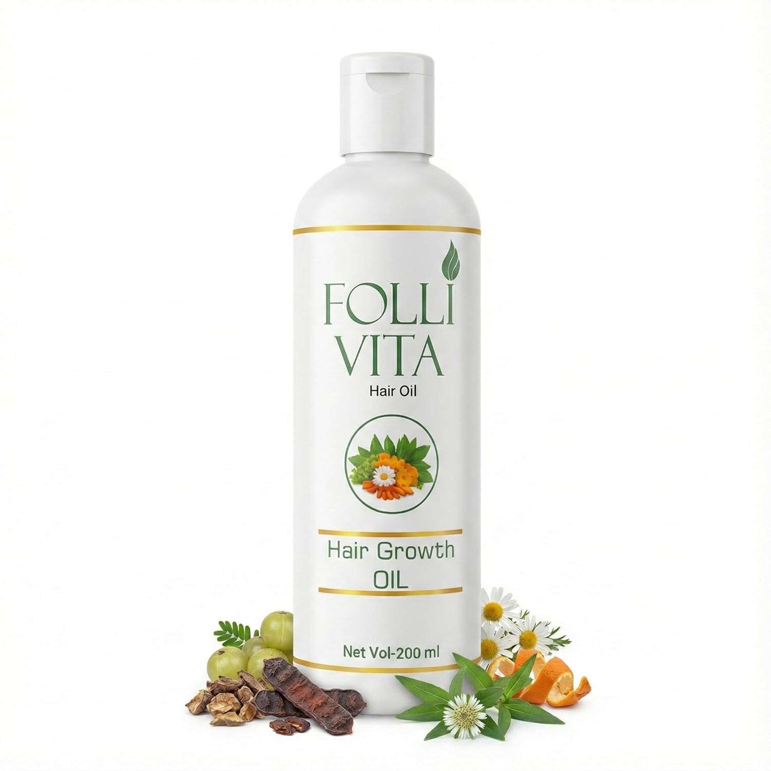 Hair Growth Oil | Supports Hair Fall Control, Strong Roots & Healthy Scalp | Enriched with Bhringraj, Amla, Brahmi, Methi & Onion Extract | 100% Natural Hair Nourishment | 200 ml-image-49