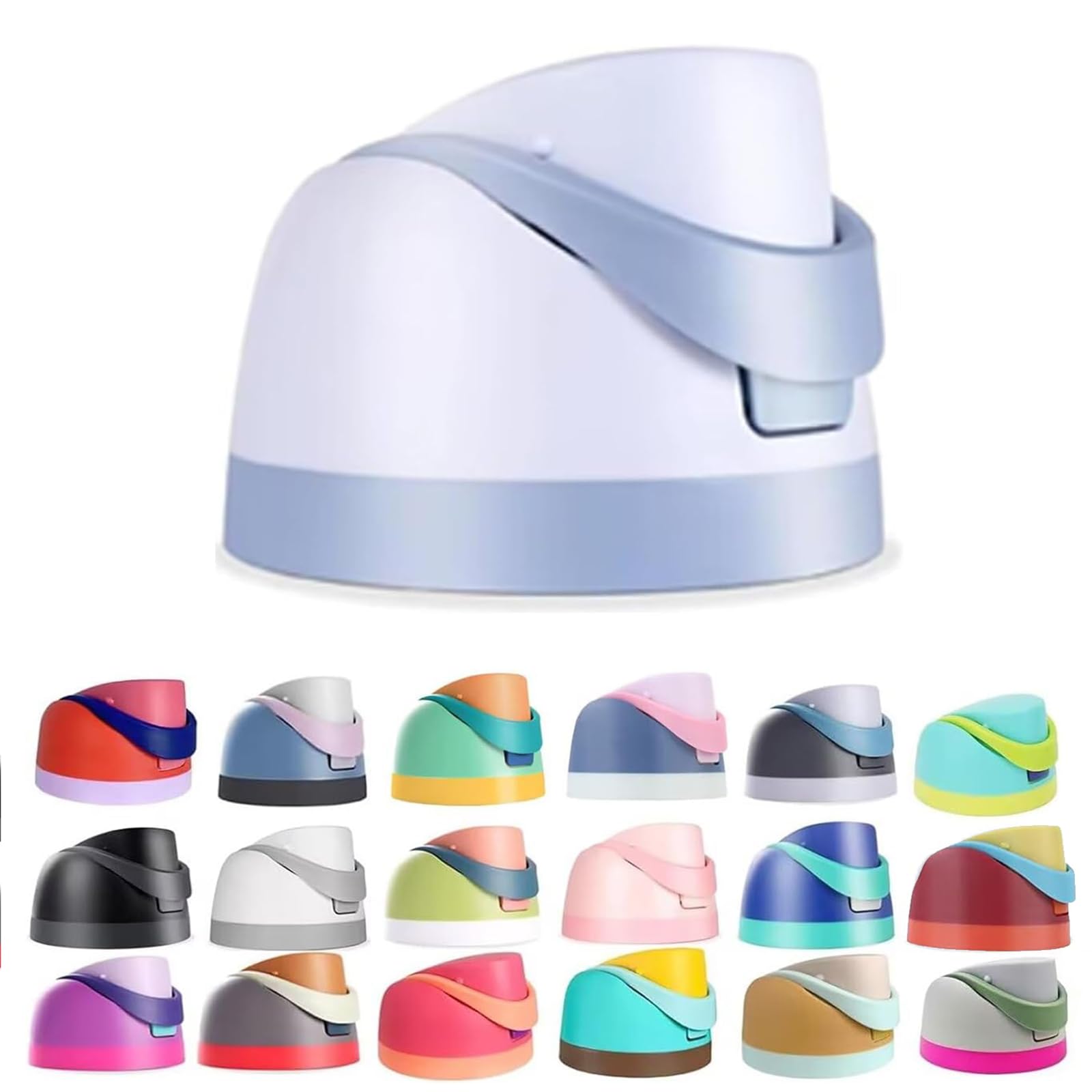 Replacement Lid for Owala Freesip, One Button Water Bottle Top Replacement Cap Compatible with Owala Cup 16oz 24oz 32oz 40oz, Leakproof Lids Accessory，BPA-Free，No Water Leakage