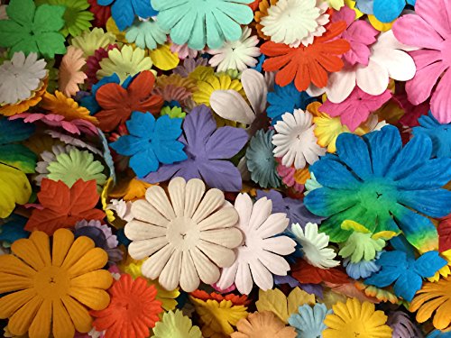 PEPPERLONELY Brand Mulberry Paper Flower Petals 30 Gram, 300PC + Flower Petals - Thumbnail 3