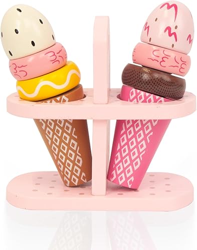 Juego de helados  Sweet Treats Ice Cream Parlour  Juego de juguetes de comida para niños pequeños  El mejor regalo para niñas y niños