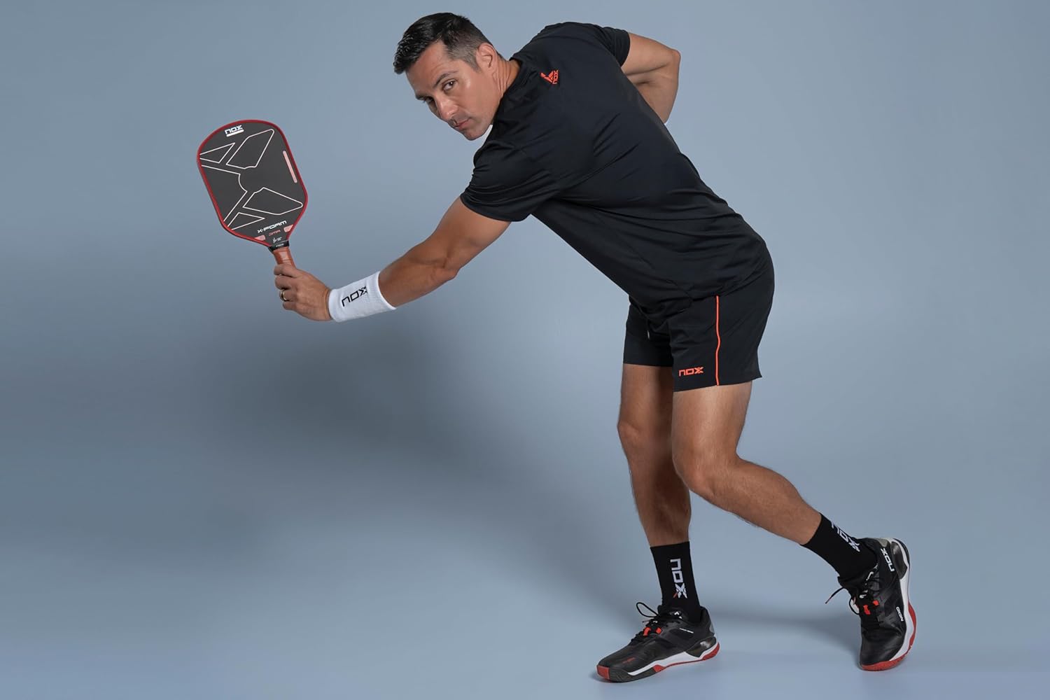 NOX Pickleball Paddle X-Foam JMA 16mm 2026 | Jhonnathan Medina Signature Pickle Ball Paddle | USAP Approved Professional Pickleball Racket | Raw Carbon Face for Tactical Control, Comfort & Spin
