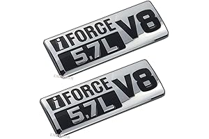 2pcs IFORCE 5.7L V8 Badge Side Emblem - Car Emblem