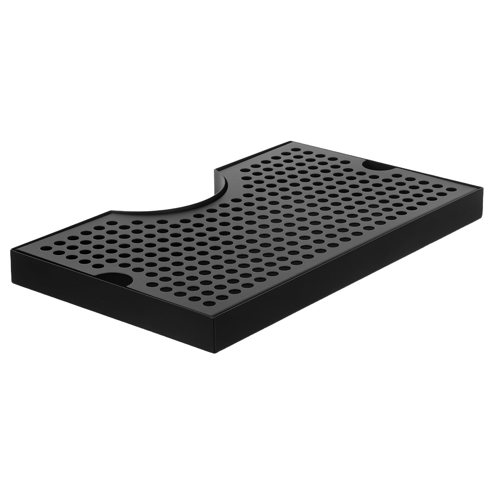 Garneck Acero Inoxidable Bandeja de Goteo Drenaje Desmontable de Barril y Diseño Elegante para Dispensador de Cerveza para Uso en Homebrew y Bares