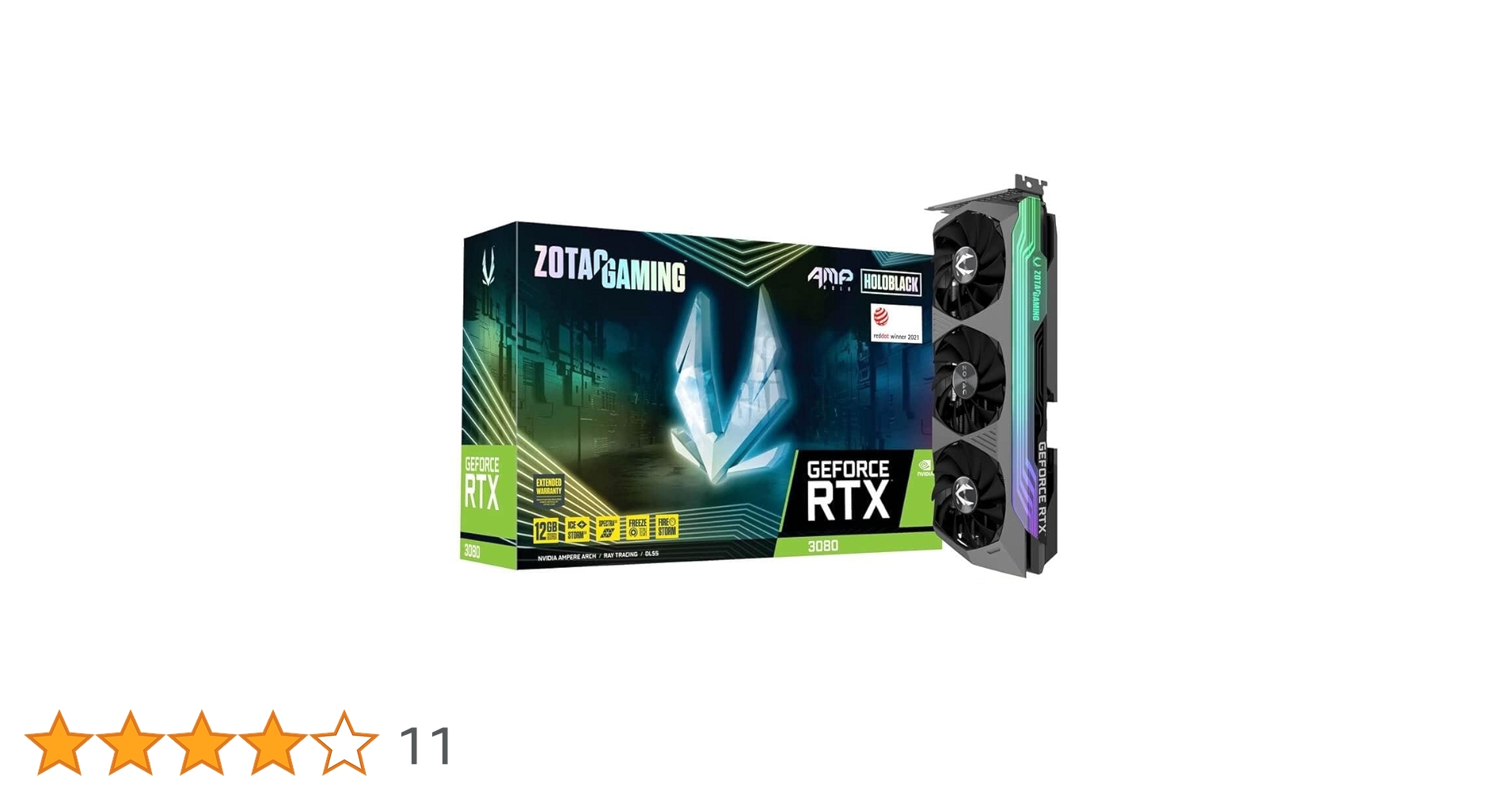 グラフィックボード・グラボ・ビデオカード ZOTAC RTX 3080 12GB ZOTAC GAMING GeForce RTX 3080 AMP Holo LHR 12GB | ZOTAC NVIDIA