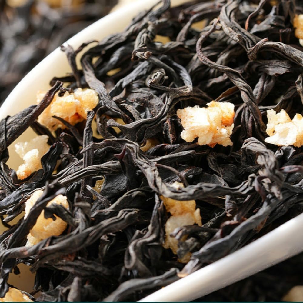 WuyiMountain Fuerte Aroma Lichi Té Negro - Rico Y Dulce, El Encanto De La Mezcla De Frutas Y Té