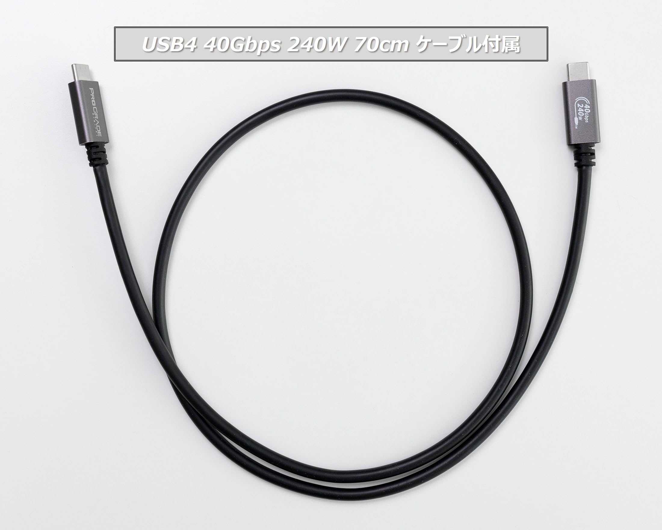 Amazon | ProGrade Digital [USB4 Gen3x2 40Gbps Type-C] 4TB 外付SSD