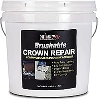 Vista 7 de Brushable Crown Repair reparador de chimeneas, 1 galón