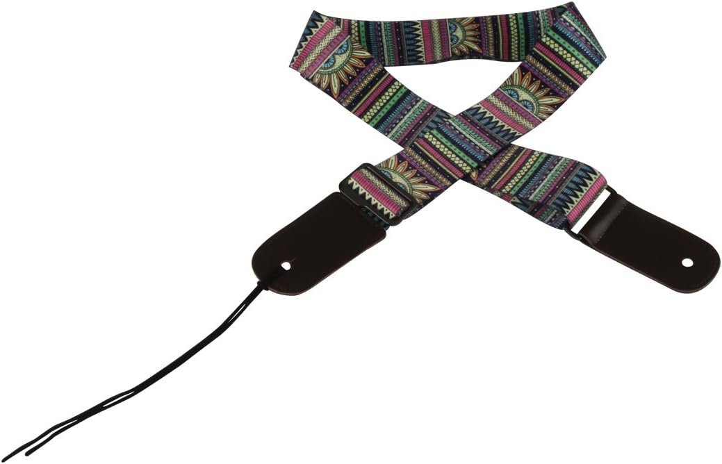 LULALA Vintage Jacquard Woven Guitar Strap Hootenanny