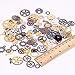 OJYUDD 200 Gram Antique Metal Steampunk Gears