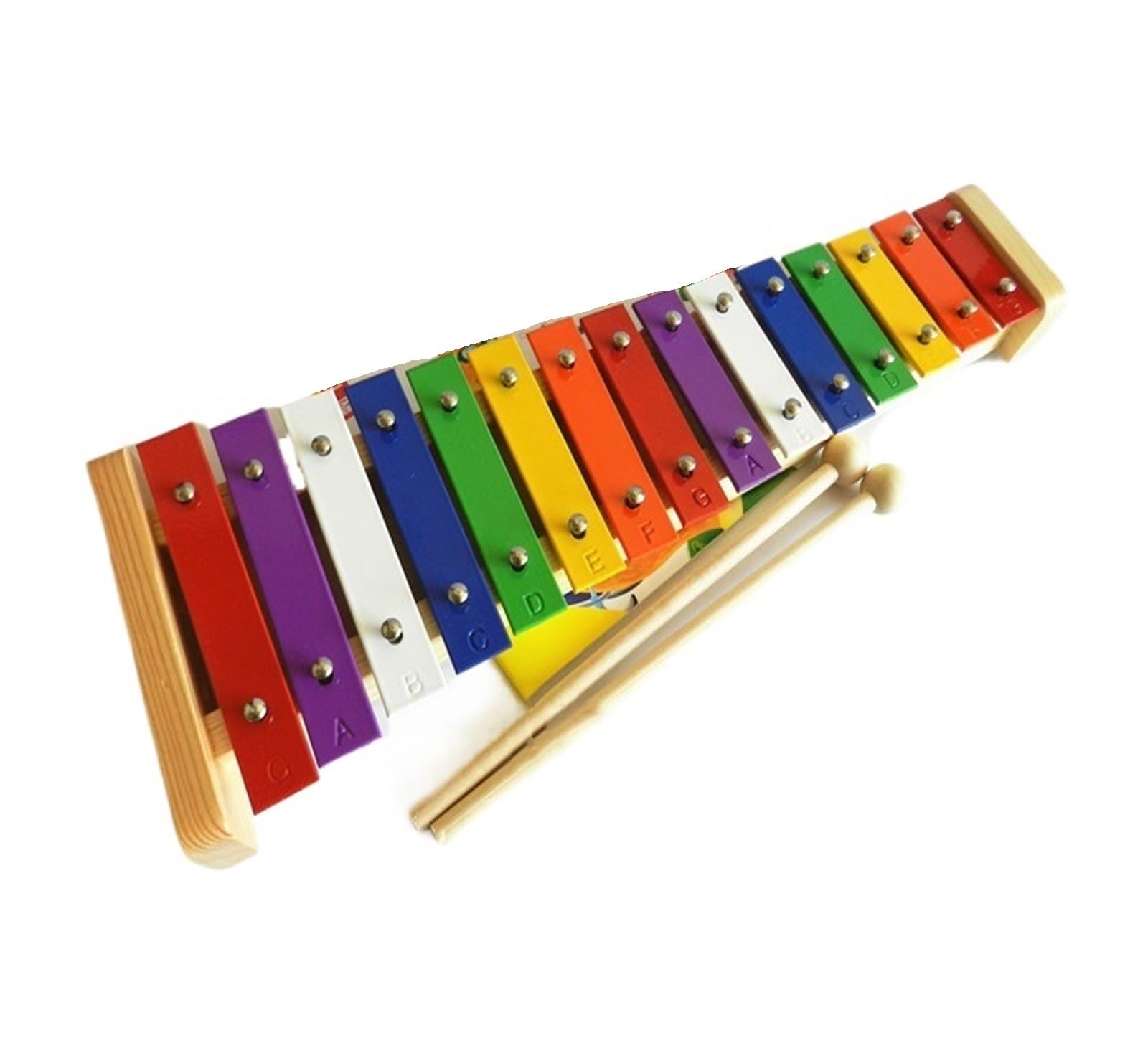 xilófono Profesional Placa De Aluminio De 15 Tonos, Piano, Educación Temprana, Xilófono, Xilófono para Golpear A Mano, Material Didáctico, Material Didáctico De Música