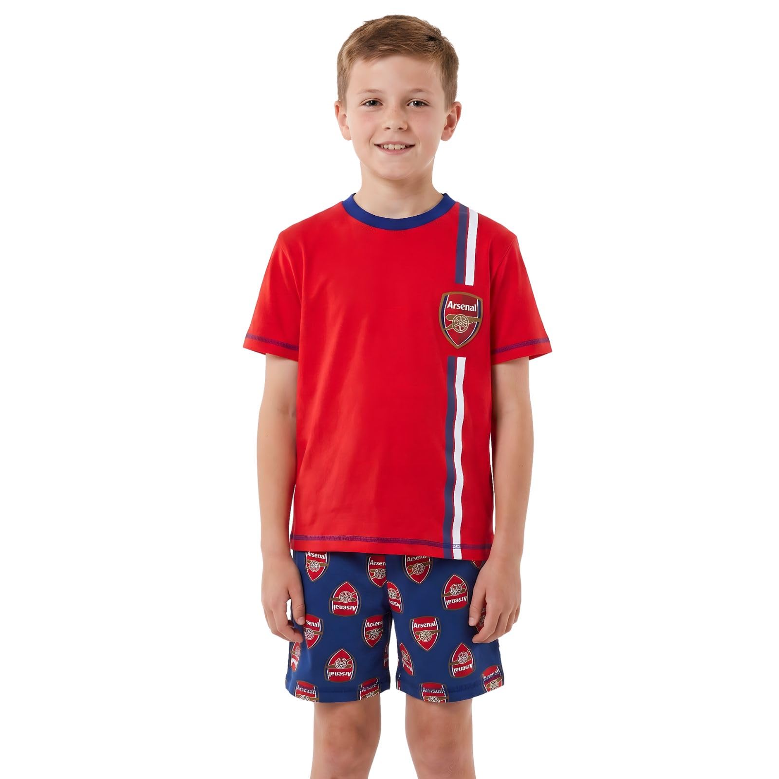 Arsenal F.C. Boys Pyjamas, Cotton AFC Pjs, Official Football Pyjamas for Kids (14-15 Years, 14_years) Red