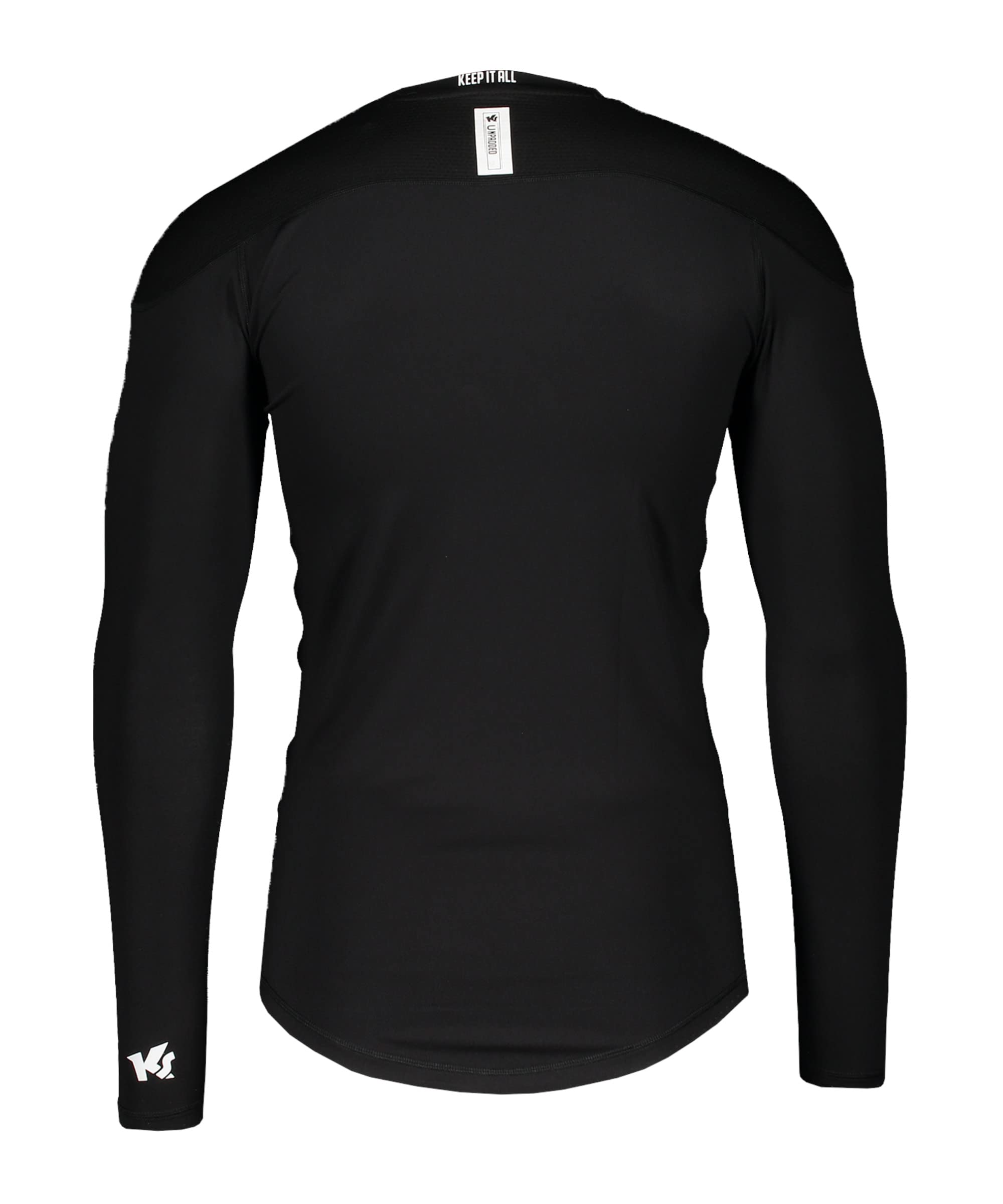 KEEPERsport Maglietta da portiere con scritta in lingua tedesca "Teamsport", Unpadded LS