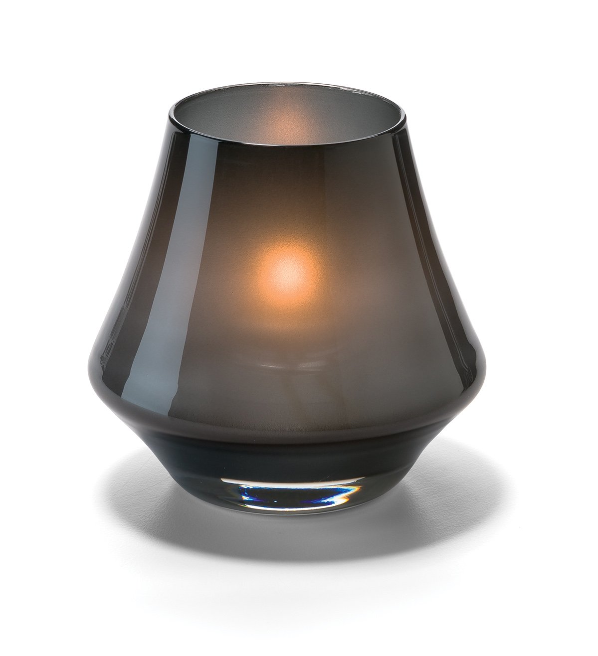 Hollowick 6955SM Chime Votive Lamp, 3-1/2"H x 2-3/4" Dia, Satin Midnight