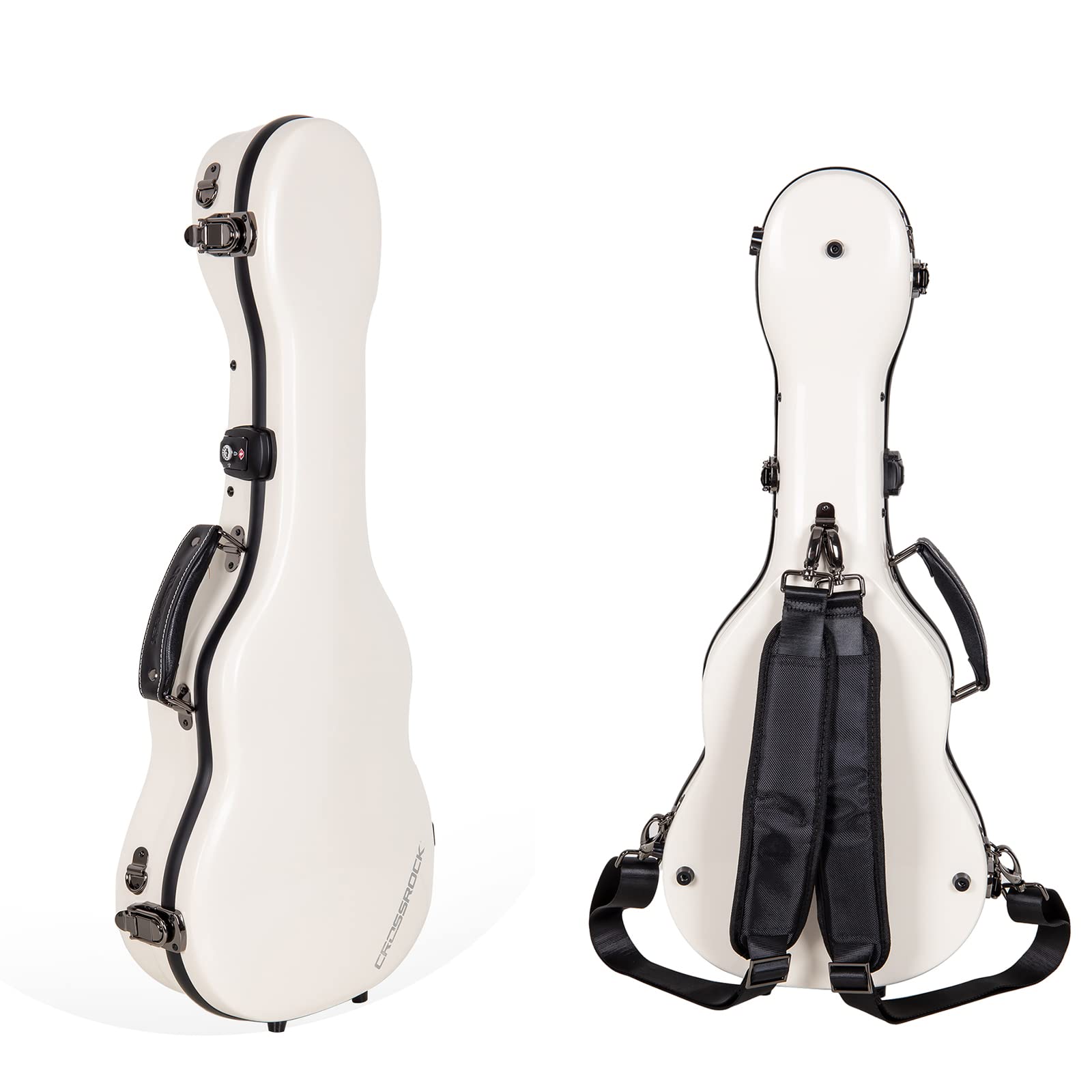 Crossrock CRF2020 Series - Custodia per ukulele in fibra di vetro