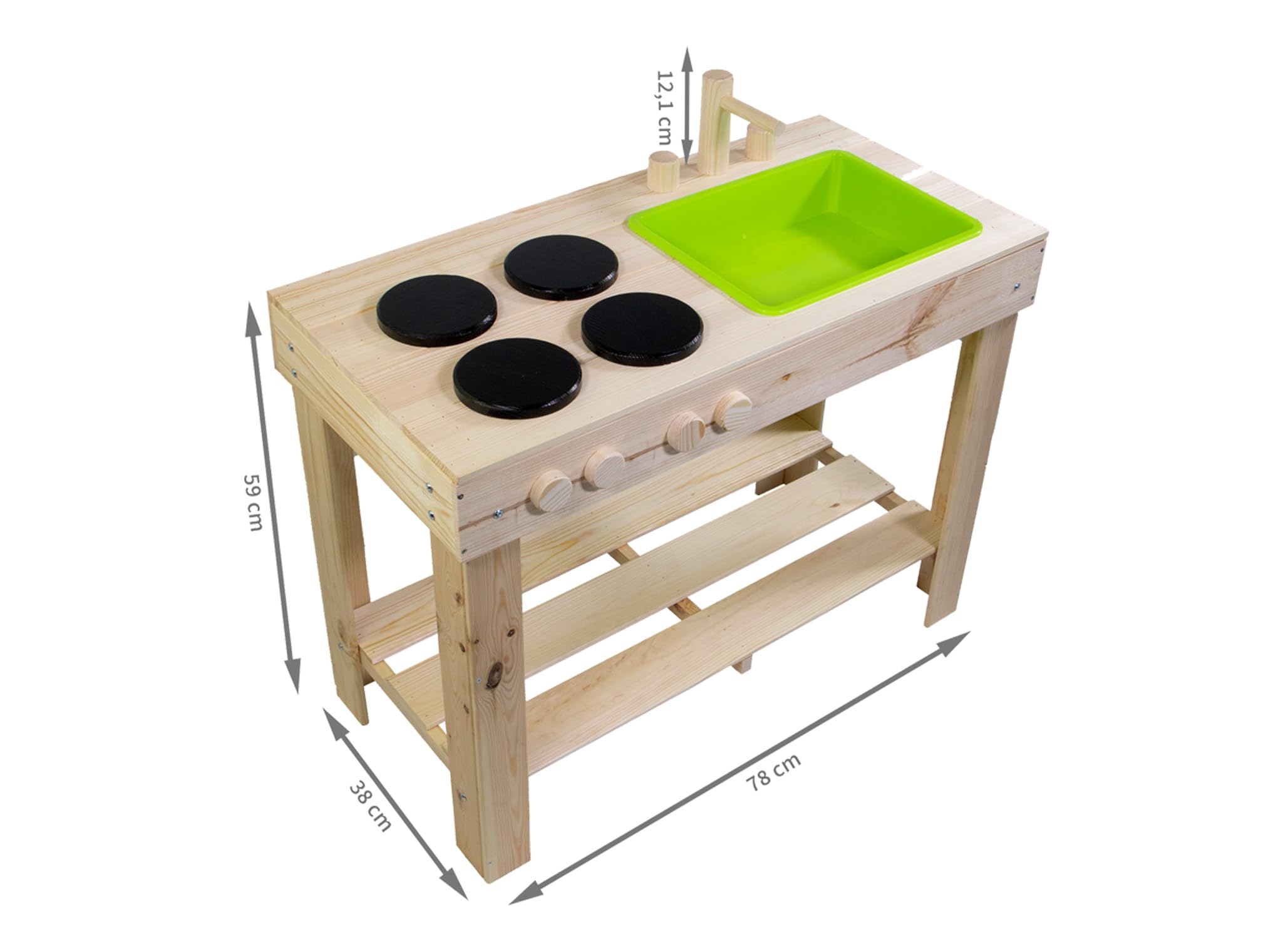 Esschert Design Cucina per Giochi con Fango S