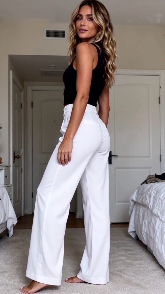 amazon black dress pants Dress Pants Women Casual Wide Leg Work Slacks Stretchy Straight High  Waisted Trousers Plus Size Office Business Clothes 2026 Petite Tall Ladies  Teacher Pant Pantalones De Vestir para Mujer Black at Amazon