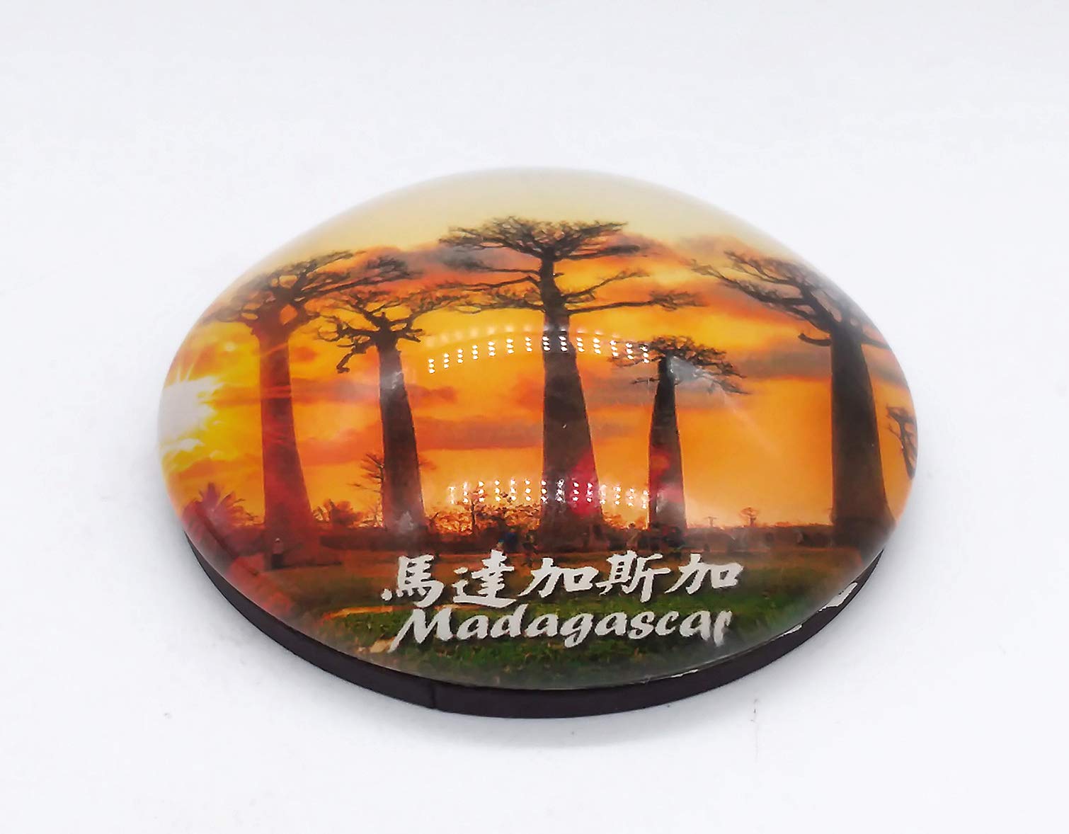 1 pezzo magnete da frigorifero in resina, souvenir da viaggio africano