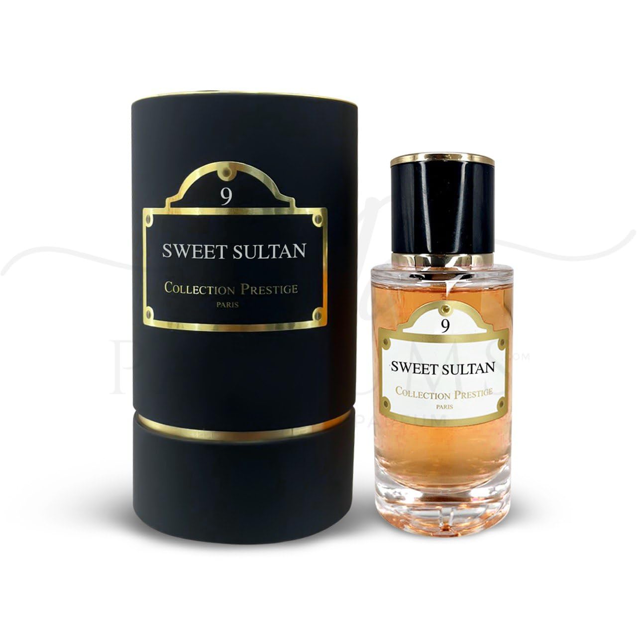 CP Prestige Collection Private - Sweet Sultan Numero 9 - Eau de Parfum Unisex - 50 ml - Profumo Dolce e Ambré - Note di Rosa, Pralina e Amber Xtreme
