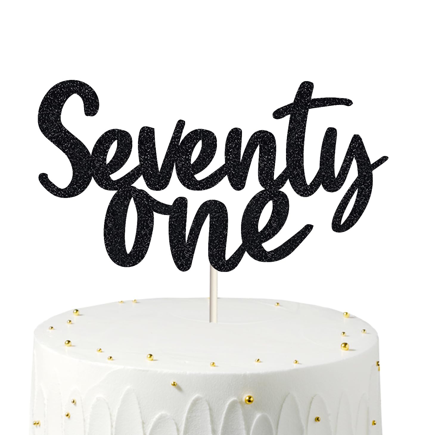 71 Birthday Cake Toppers, Seventy One Cake Topper For Women, Funny 71st Cake Topper for Men, 71st birthday decorations,71st Birthday Cake Topper