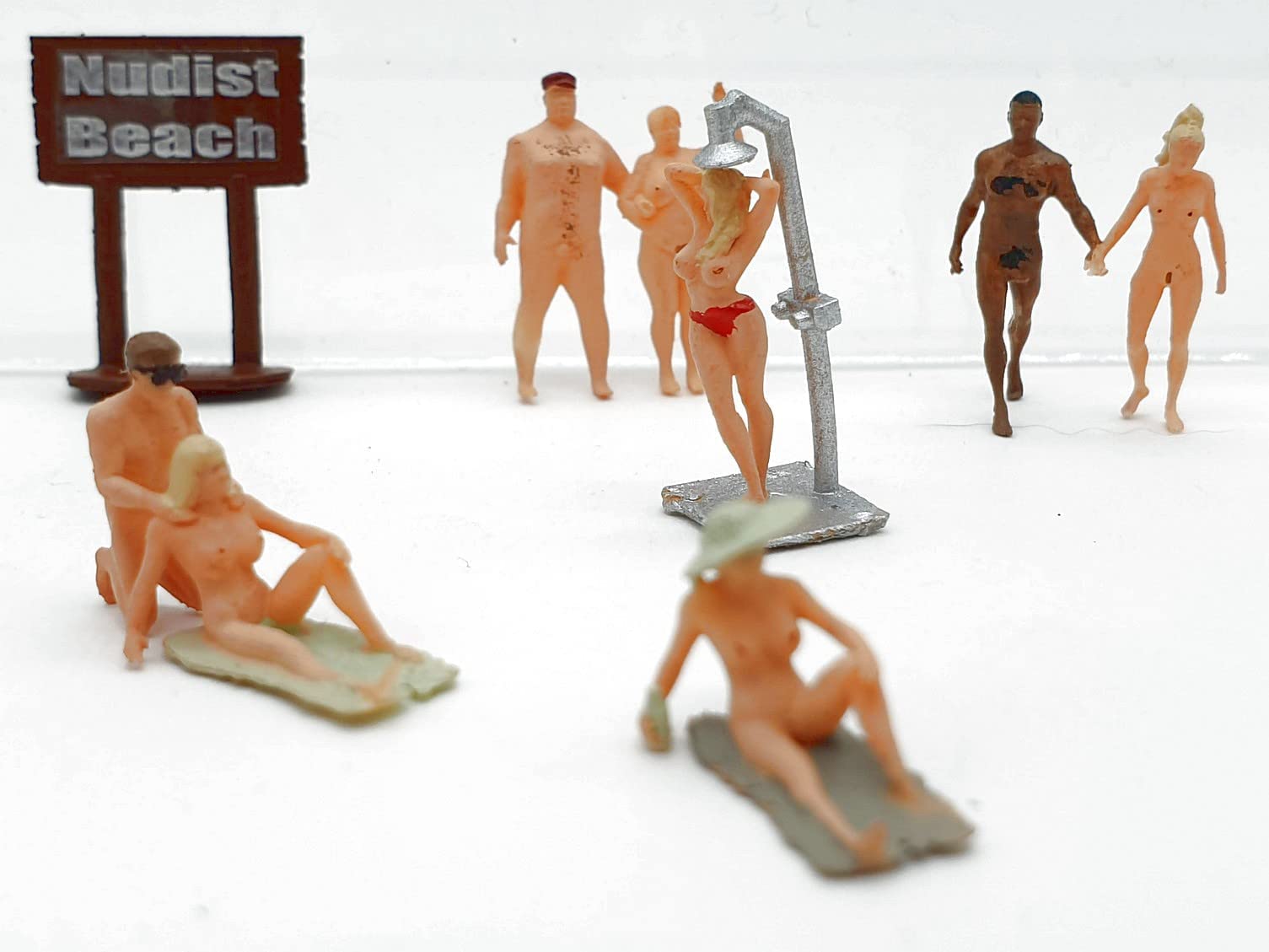 image share nudisten fkk Iberplace 30002 FKK Nudist Beach Various Nudist Beach Figurines, Multicolored, 2cm, 2in, 2in, 1 Count, Handbemalt, Made in Germany : Amazon.co.uk: Toys & Games