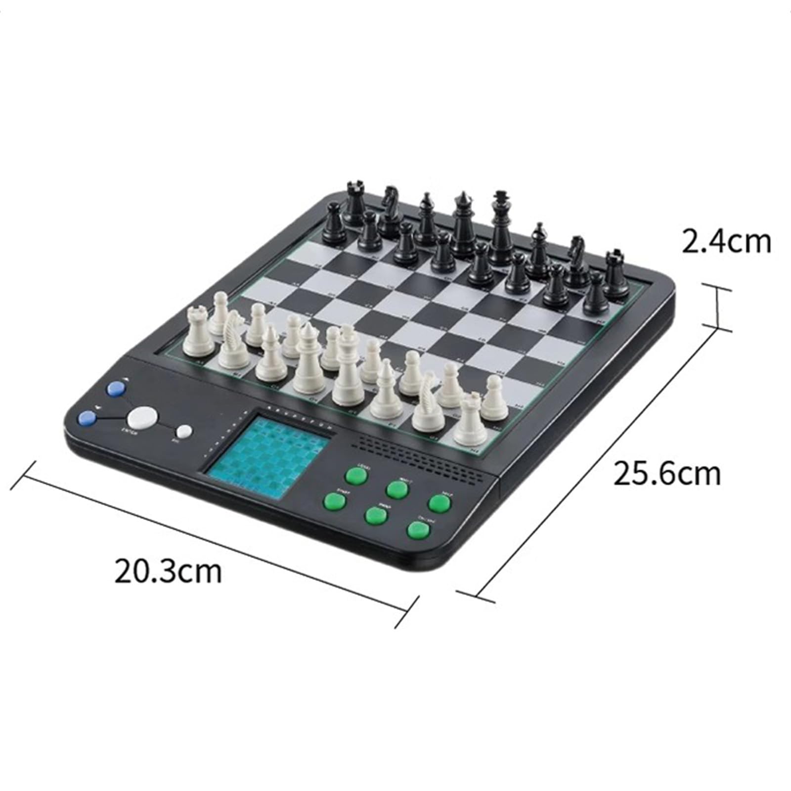 Elektronisches Schachbrett, Intelligente Mensch-Maschine-Interaktion, Mit Magnetischen Figuren, LCD-Bildschirm – Anzeige Der Figurenpositionen, Für Anfänger Und Schachliebhaber