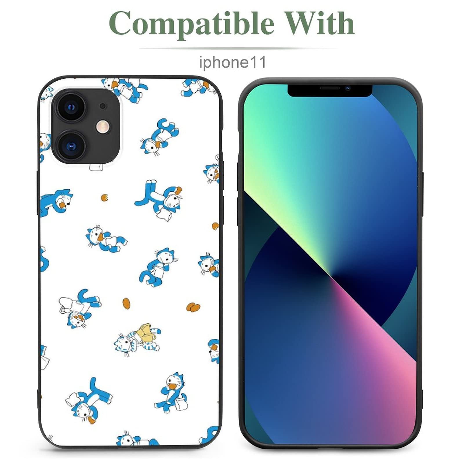 Amazon.co.jp: iPhone 11ケース 11ぴきのねこ IPhon11用ケース 