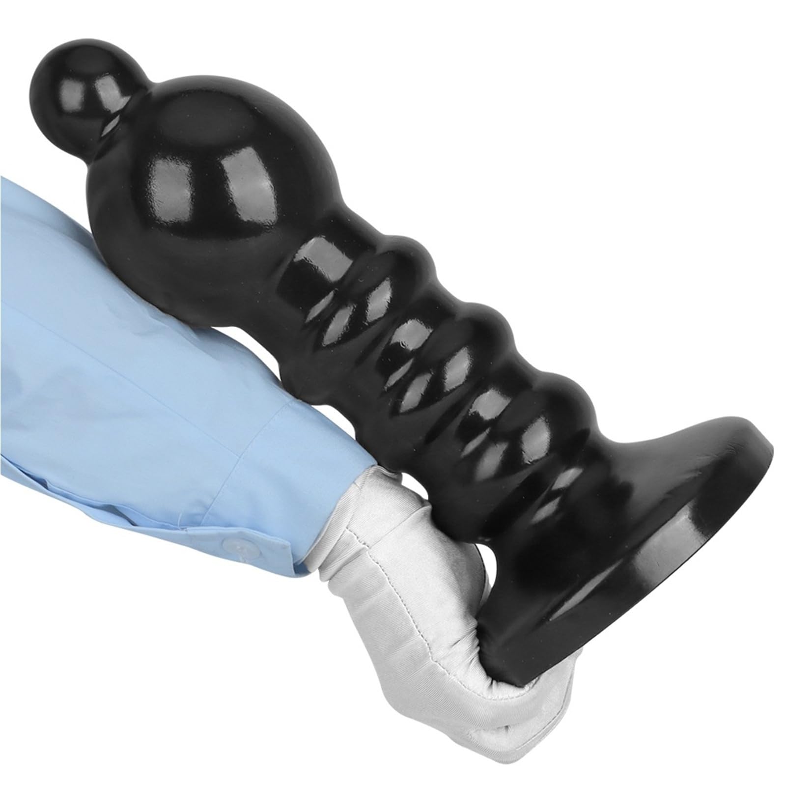 King Size Anal Plug Butt Ripple 32cm Lungo Super Grande Nero Spessore Dong Enorme PVC Replica Del Pene Giocattolo Sesso For Uomini Donne Coppie