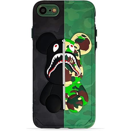 Cool Bape Camo Army Green iPhone SE Case