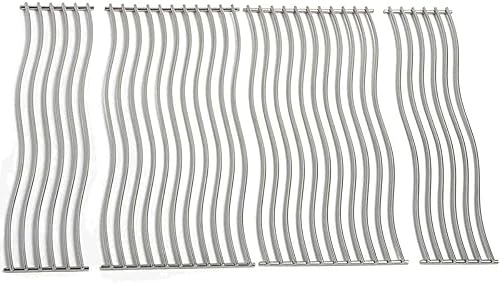 Cmanzhi S8G005 - Rejillas de cocina de acero inoxidable para parrilla Napoleon Triumph 495 (paquete de 4)