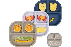 Hefty Zoo Pals Plates: Durable Silicone Plates for Little Munchkins