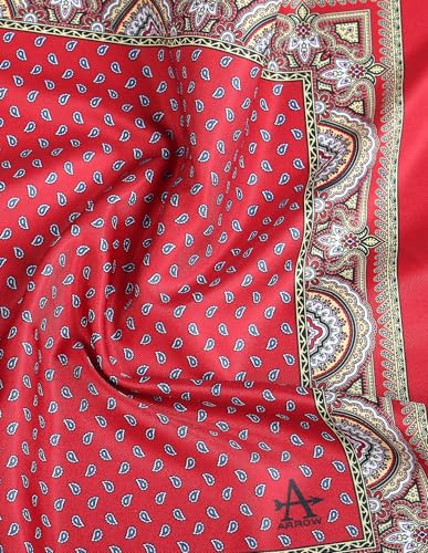 Image of Arrow All Over Motif Print Pocket Square