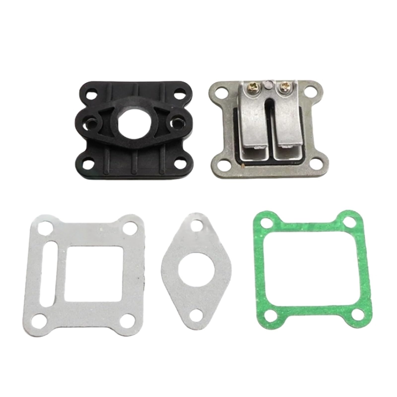 Suitable for 47cc and 49cc ATVs, Motorcycles, Fit for Mini, Carburetor Intake Manifold Reed Valve Reed Valve Carburetor Reed Valve