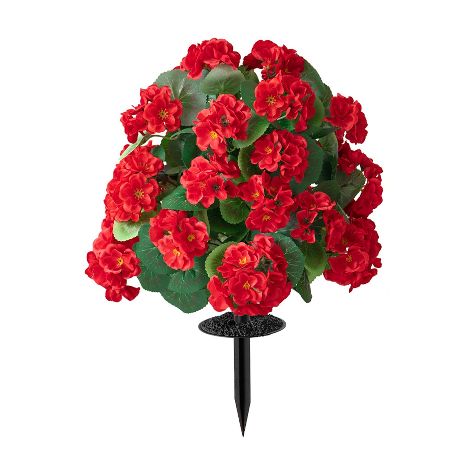 PANGBOER Realistic Artificial Crabapple Plant in Pots Decorative Blossomy Stakes for Living Room Offices Balconies Landscape Design Celebration Blossomy Arrangements