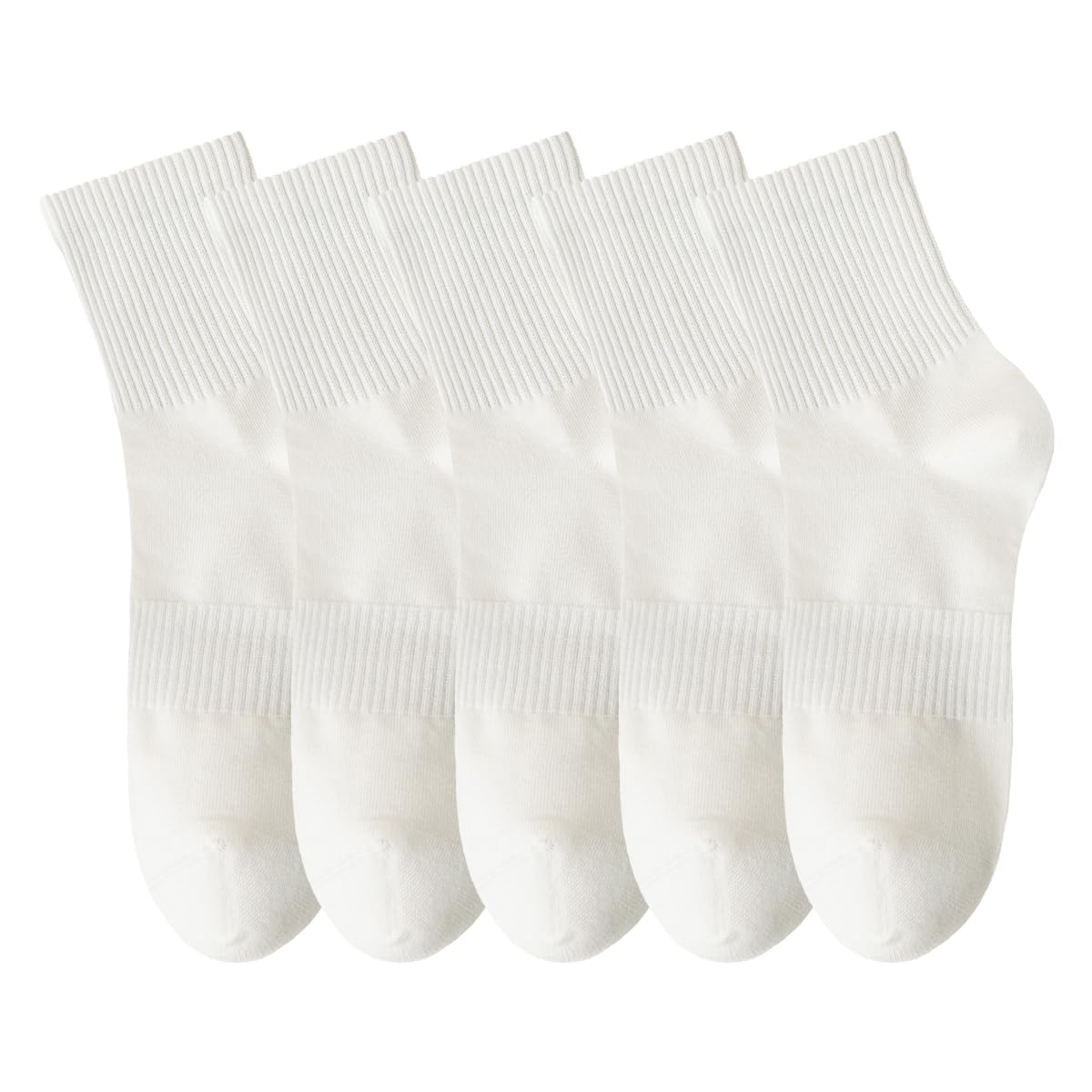 Women's Cotton Quarter Crew Socks