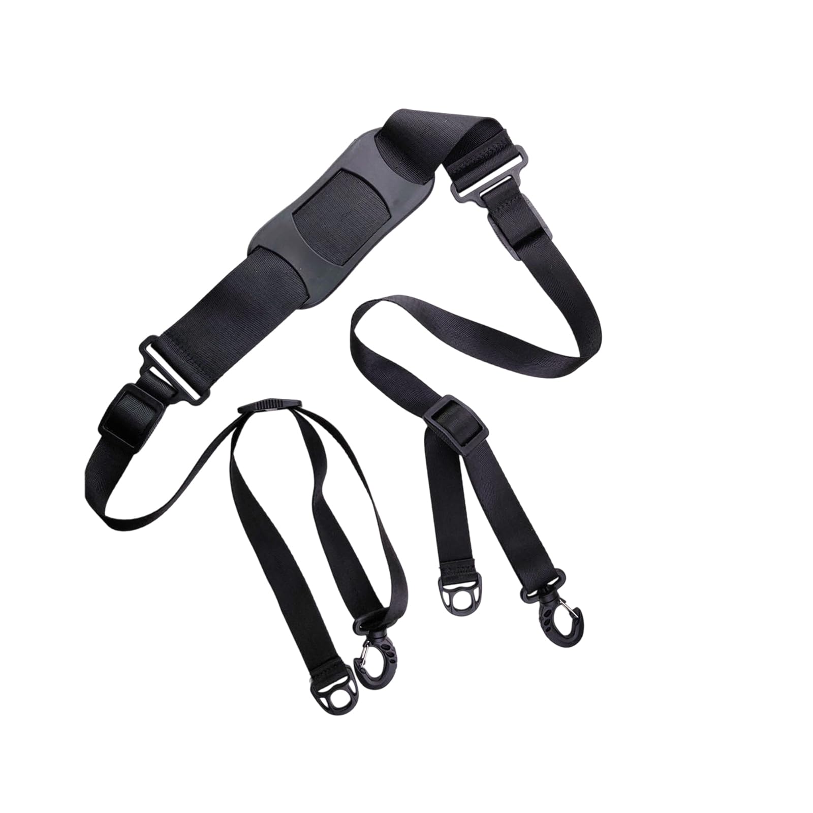 Correa de transporte ajustable para bicicleta para niños con almohadilla antideslizante para el hombro, correa de hombro para patinete, accesorio para exteriores